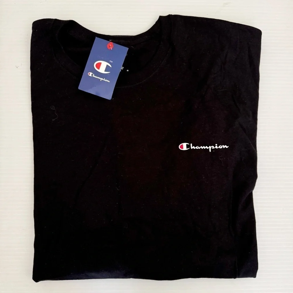 Champion sports Men T-shirt Black - Picture 2 of 3